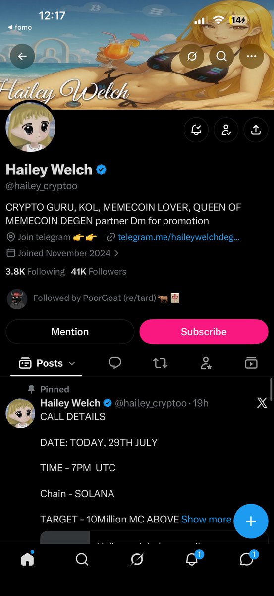 talipicks's tweet photo. @hailey_cryptoo 44WsbcEzh4wpkTaTPx6H3iyn78Fr3qnBpMaUHg4LA89C https://t.co/GWPBzN60nS