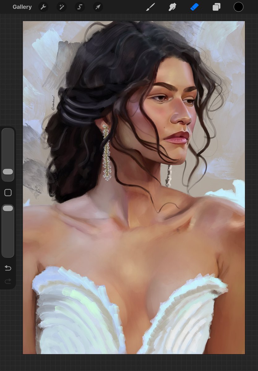 Relladoesart's tweet photo. 15 hours painting … I think I beat the Zendaya curse…. https://t.co/4wE45brfJU
