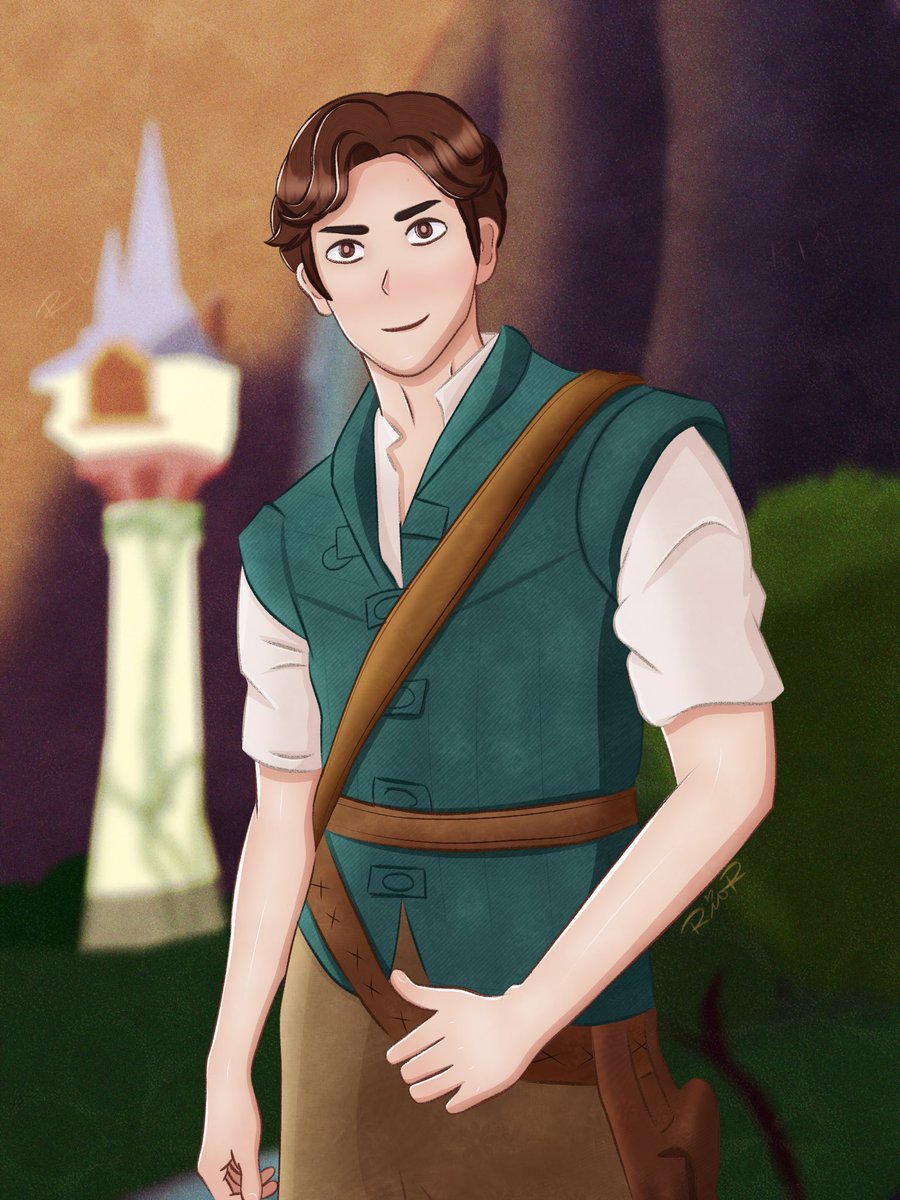 RioRiverIsTryin's tweet photo. fanart de #J  de @Q_ARE_Official x #FlynnRider de Enredados de #Disney! 💚🏮un chico encantador, carismático y muy bromista que ha enamorado a #QNIVERSE. #QARE #Q_ARE https://t.co/4BFMfHH0TE