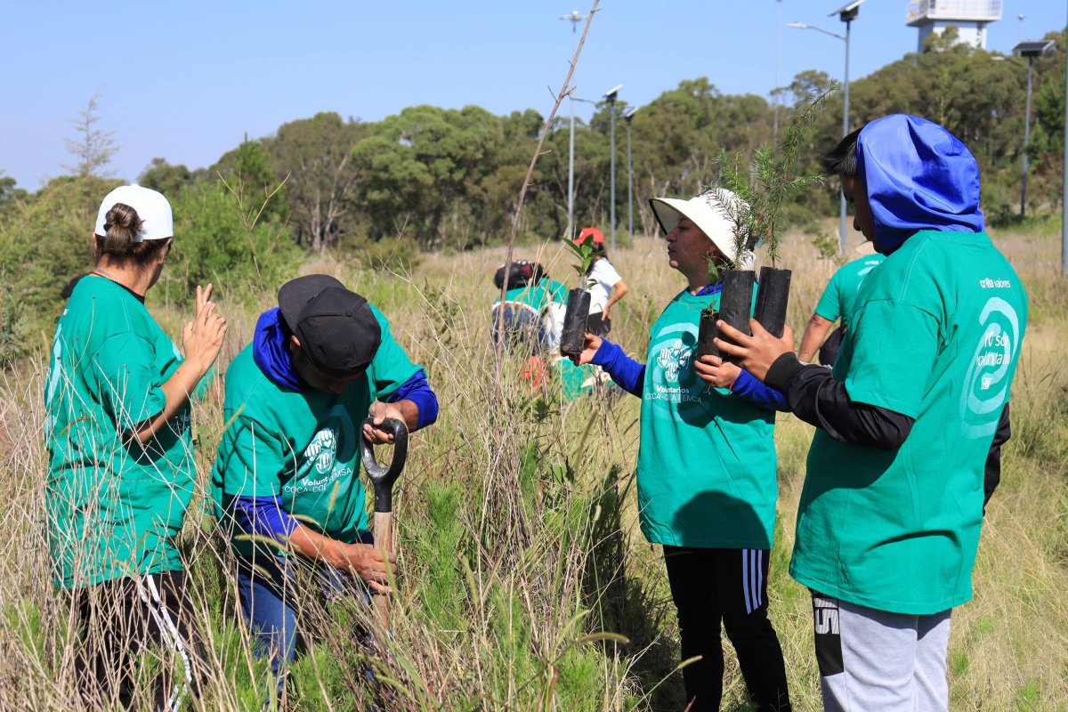 JIvanHerrera_'s tweet photo. Un gobierno de territorio trabaja sin descanso. Hoy realizamos una jornada de reforestación en el Cerro de Amalucan, sumando esfuerzos con el pueblo y con Grupo FEMSA, gracias a las gestiones del presidente municipal @pepechedrauimx. 🌳✨

Acompañado por el equipo de la @AmbientePuebla, supervisé en campo la tasa de supervivencia de los árboles plantados el año pasado con #RaícesDelFuturo.

 ¡Cuidar lo sembrado es asegurar el futuro verde de #Puebla! 💚🇲🇽
#MedioAmbiente
#IvánHerrera