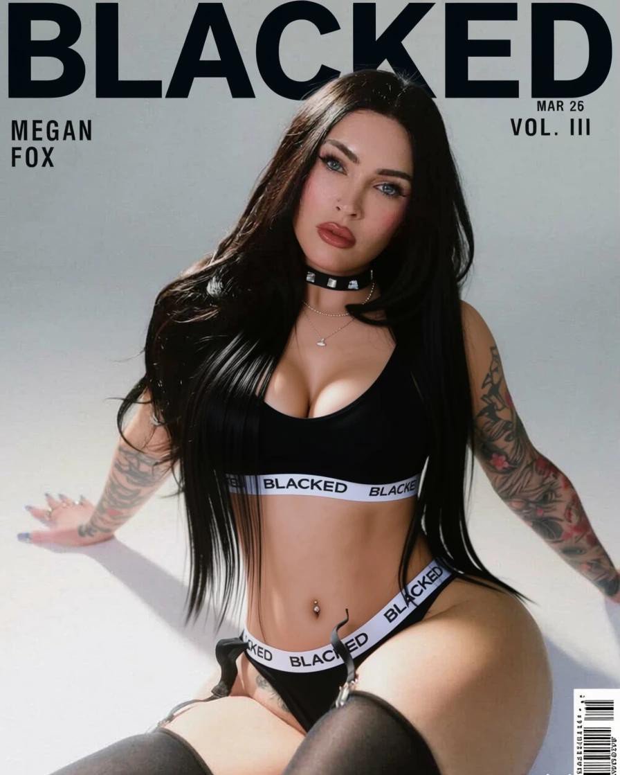 PopTrevio's tweet photo. Megan Fox- Blacked Edition https://t.co/QYwJLa3JZQ