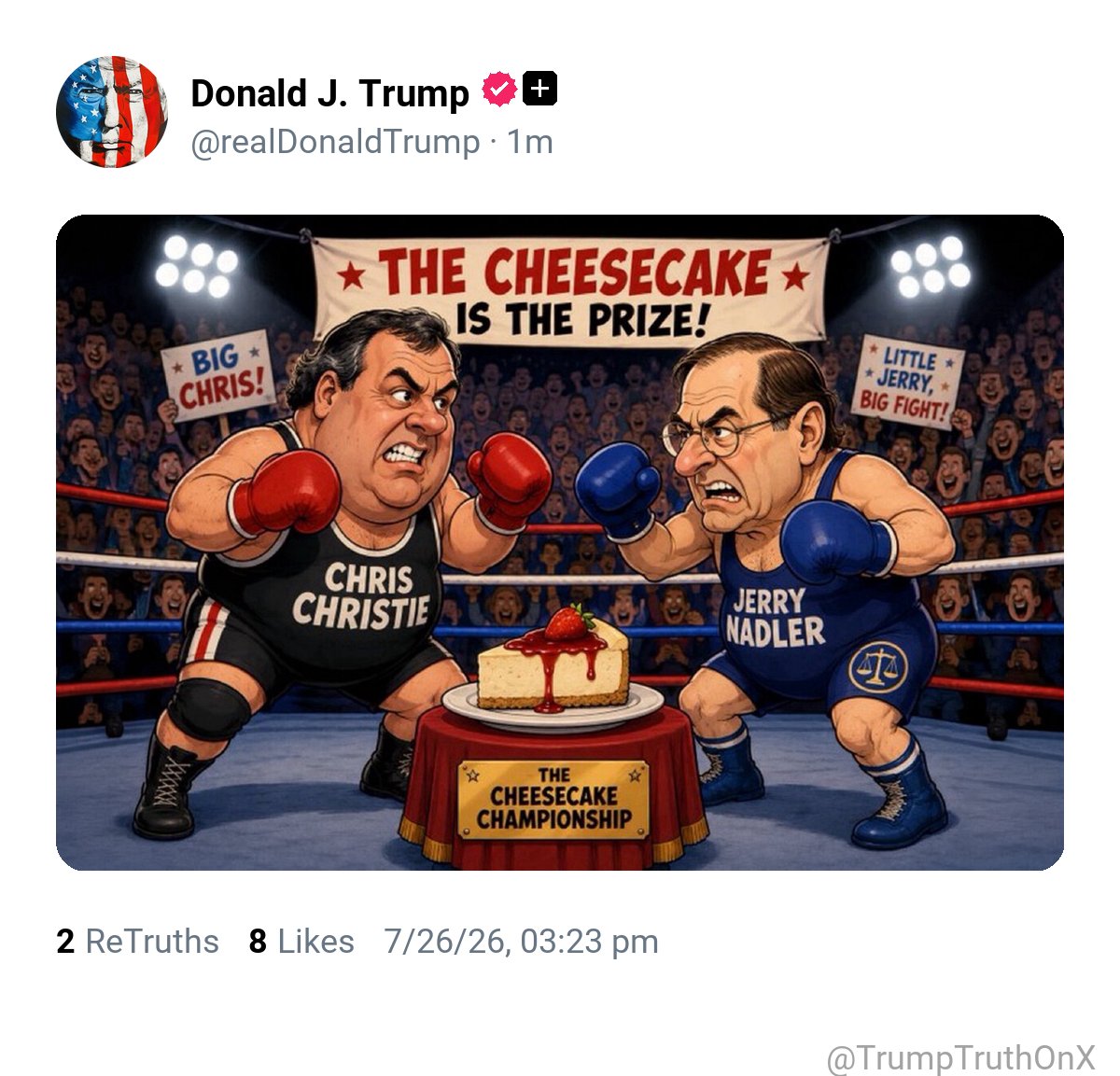 TrumpTruthOnX tweet picture