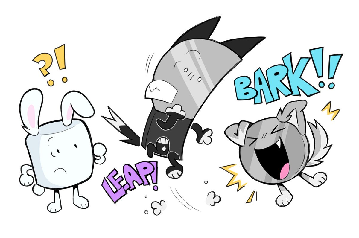 lemonpuppies's tweet photo. in honor of the new ii remaster ep i bring back my trife kitty designs #inanimateinsanity https://t.co/mkYDUp4TLx