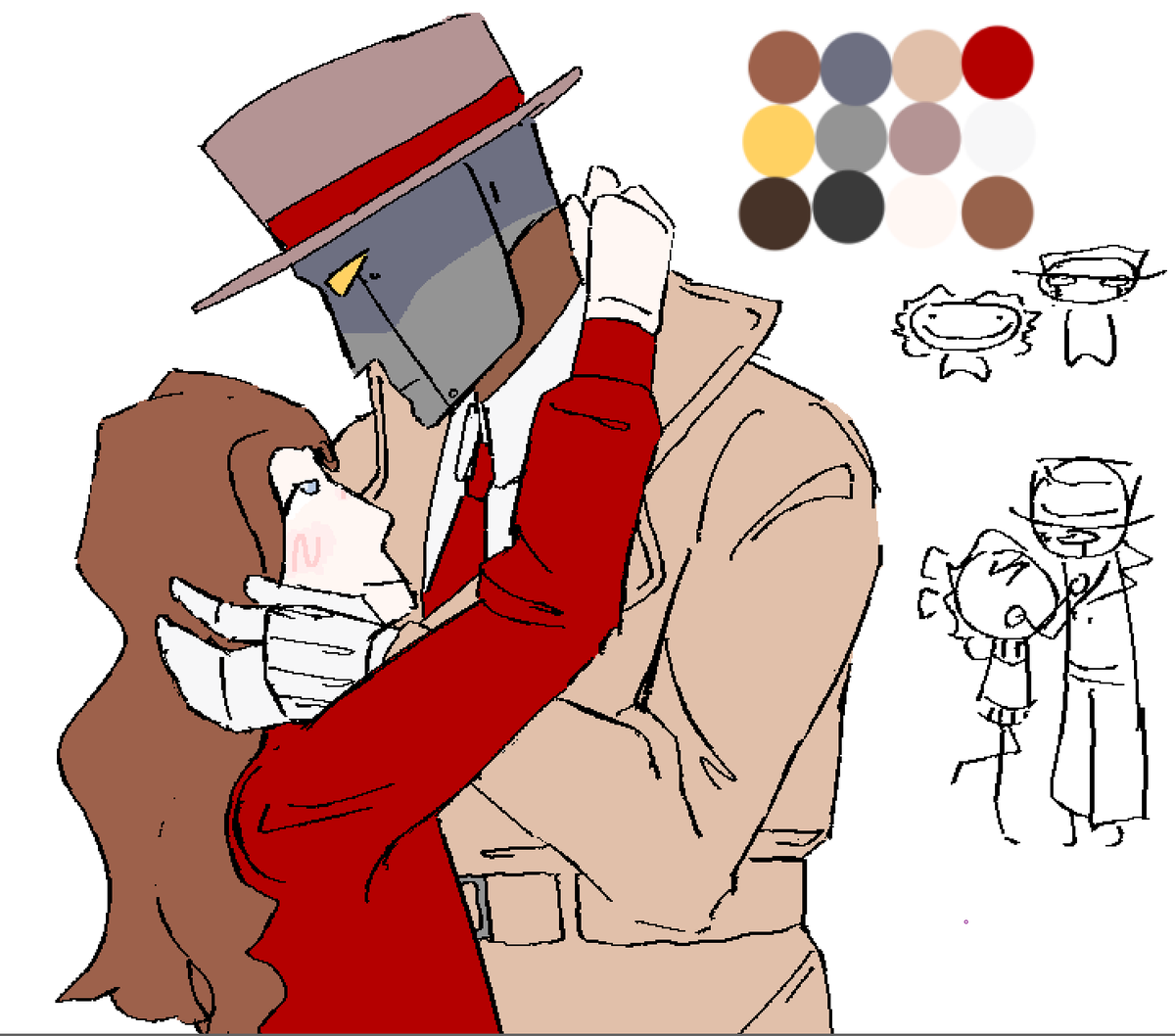 Canadianpeep1's tweet photo. bleeeeegh! me and Q :3333
featuring the Canadianpeep Approved MapleMystery Colour Palette 2000
and some silly doodles :3 https://t.co/ESHZueQHcu