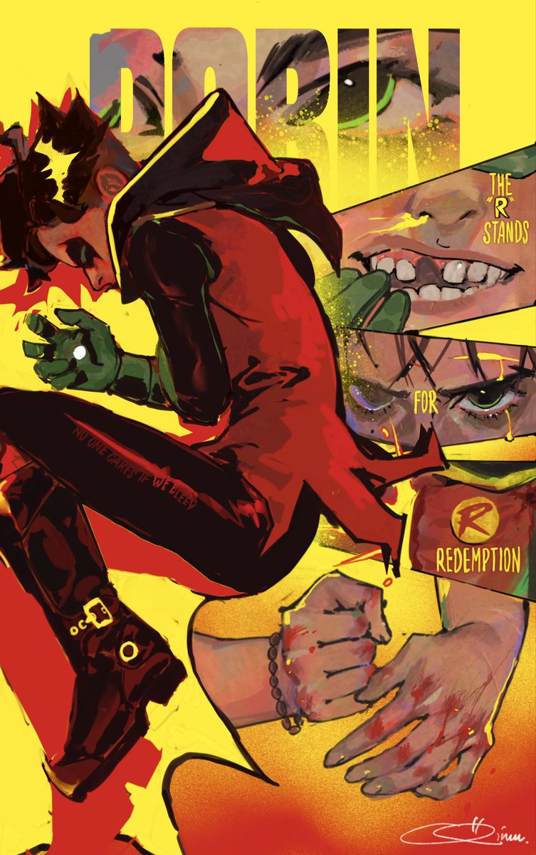 qqlimnn's tweet photo. happy 20th to the little guy #damianwayne https://t.co/rOJ4fj6Wvx