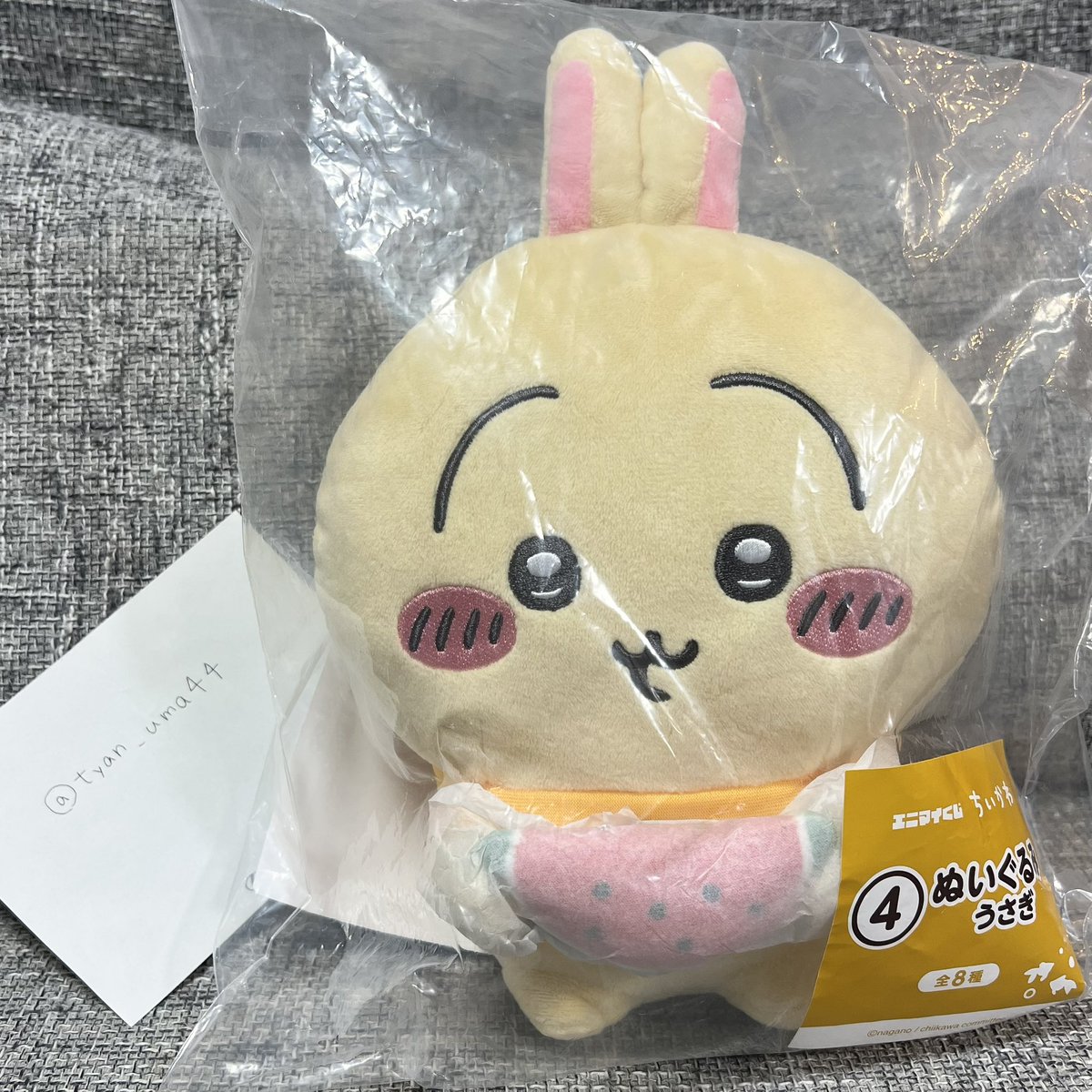 tyan_uma44's tweet photo. 【交換】ちいかわ エニマイくじ ちいかわくじ

譲▶︎ぬいぐるみうさぎ

求▶︎ぬいぐるみハチワレ

名古屋市
大須、栄エリアで手渡し交換できる方最優先させて頂きます🥹 https://t.co/oXzAIHhelb