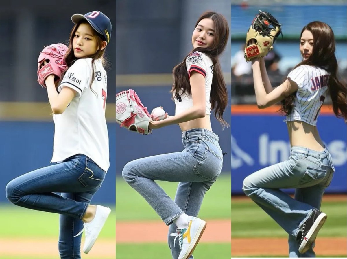 sincity37067001's tweet photo. Just how fast the night changes🥹

WONYOUNG AT MLB
#WonyoungMLBFirstPitch https://t.co/cLBdV6CiqE