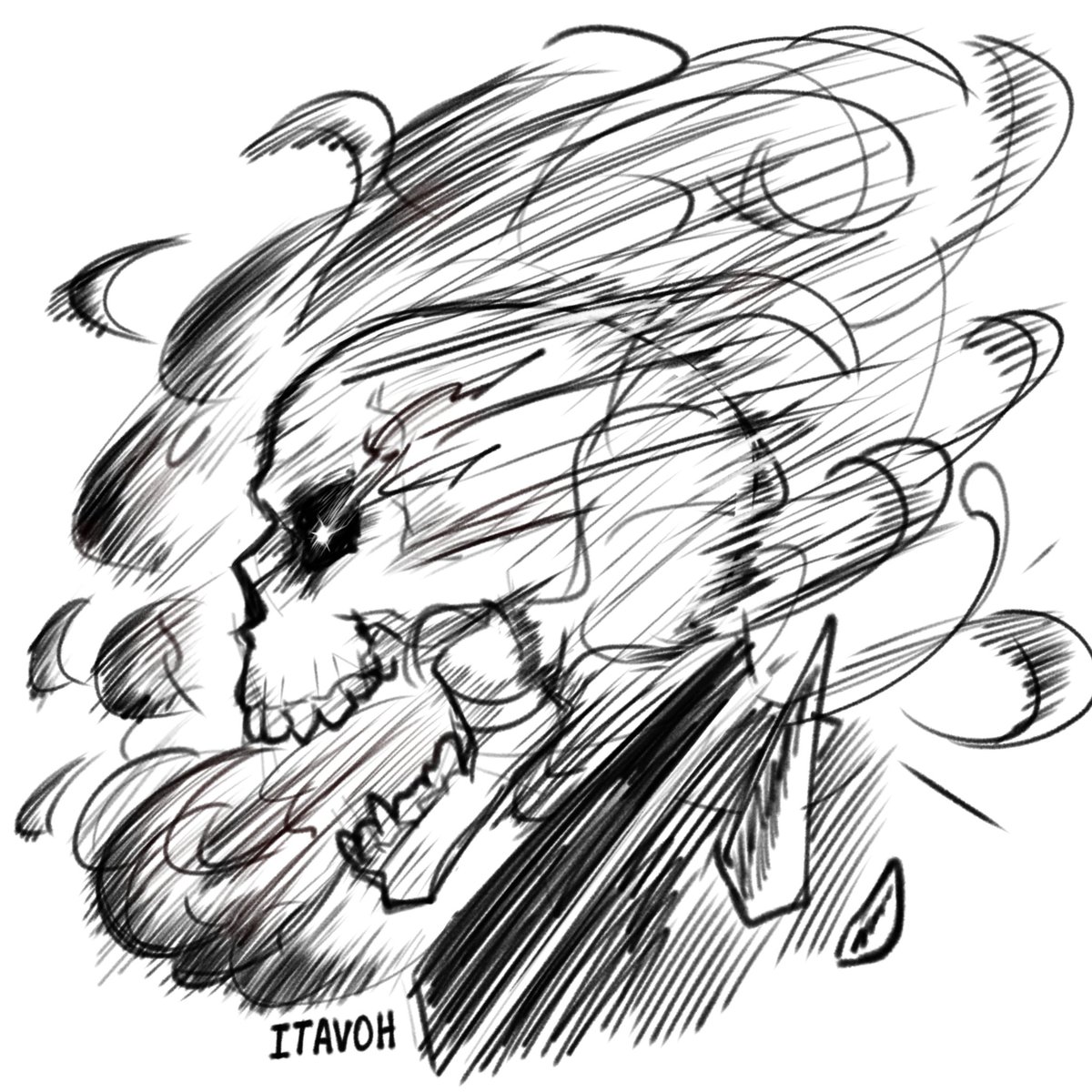 Itavoh's tweet photo. #GhostRider 🔥 💥 https://t.co/SwTkvL94pu