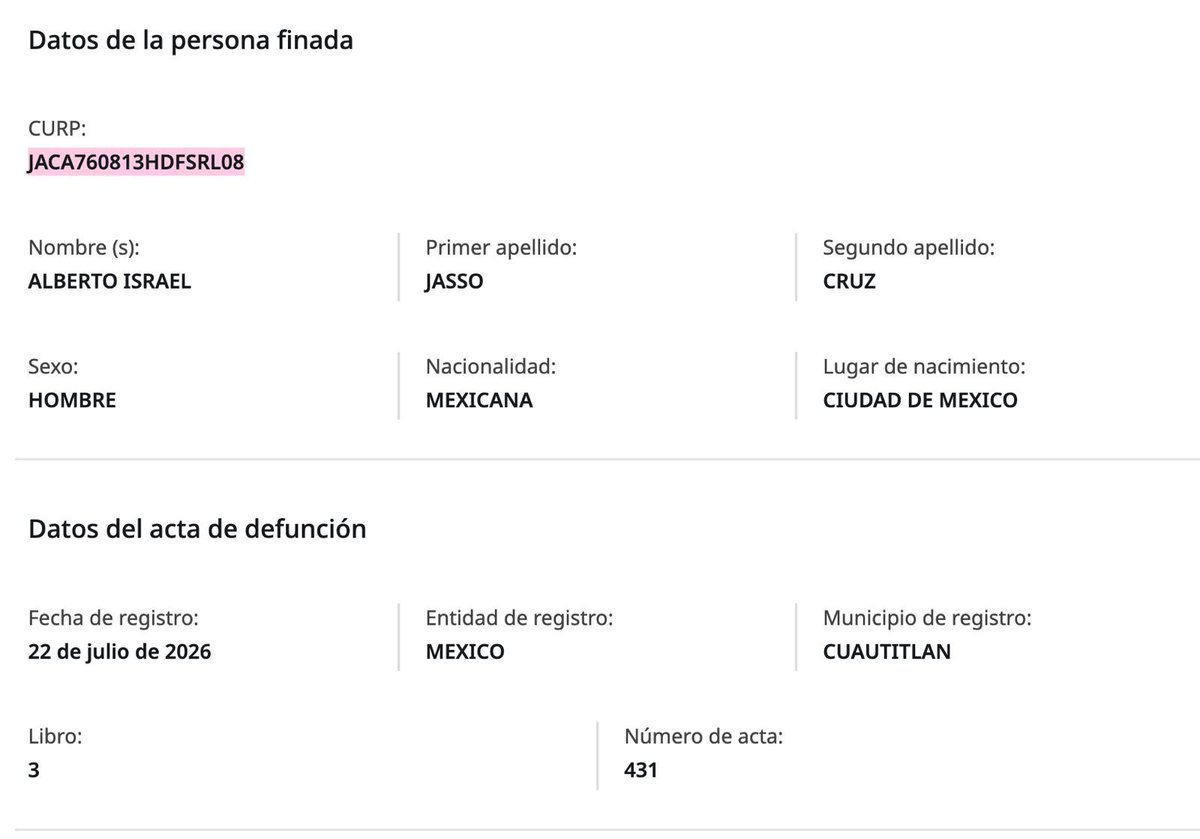 samoyendos's tweet photo. @stardustswift93 @soypuragua @senoraenbici Mira, cuando buscas su cédula por nombre pasa algo bien raro. Hay tres que corresponden pero aparecen como si fueran dos de una persona, y una de la otra. Lo raro aquí es que cuando buscas por curp solo te aparecen las dos licenciaturas, y se me hace bien raro que alguien tenga + https://t.co/7FKjCPBlrh