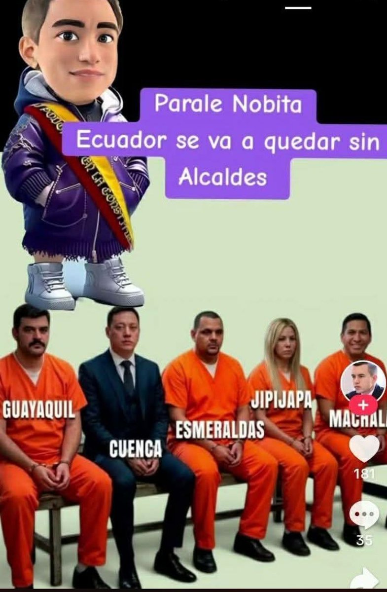 RomuloMirandaE1's tweet photo. @Danielsalcan_ NO PUEDE, EL ESTÁ PRESO POR CORRUPTO. 
LADRON DE COMBUSTIBLE.
ECUADOR CON NOBOA https://t.co/Ue7Eu83HzQ