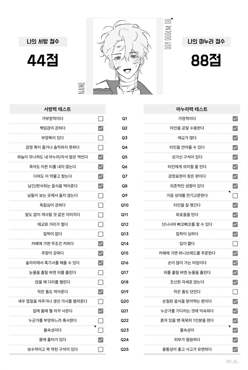 yumileu11's tweet photo. 이거 유행했던것 같아서 슬쩍… https://t.co/LH4GDwmlWg