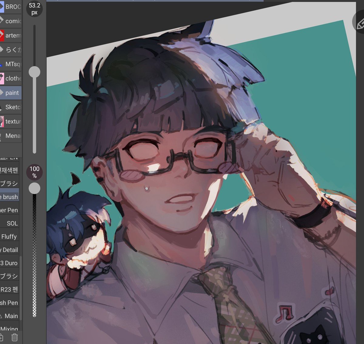 TraChiuArt's tweet photo. WIP
rendering ain't so bad when you figure it out sometimes ❤️‍🩹 https://t.co/YU4TCz6jAl