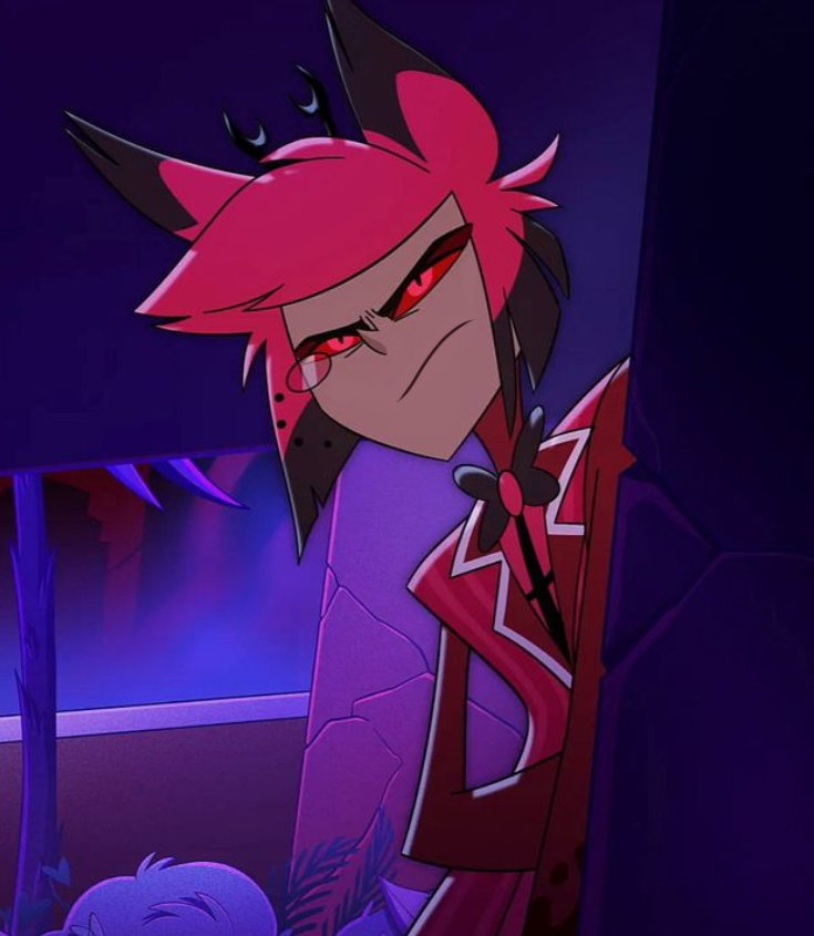 Flay_dragon06's tweet photo. I've heard his real voice. Now I want to see him without his smile! 
#hazbinhotel #alastor #radiodemon https://t.co/4QYxLabUeg