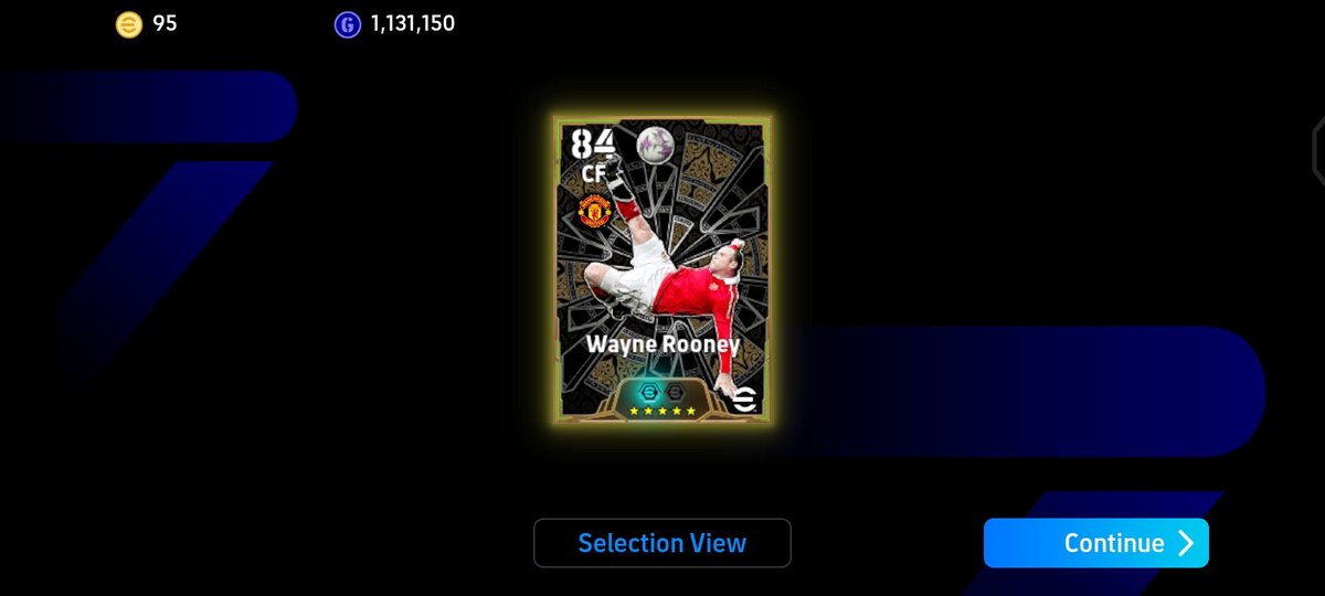 cuba4si's tweet photo. Got Rooney #eFootball31st #efootball https://t.co/C0SuoUgmRk