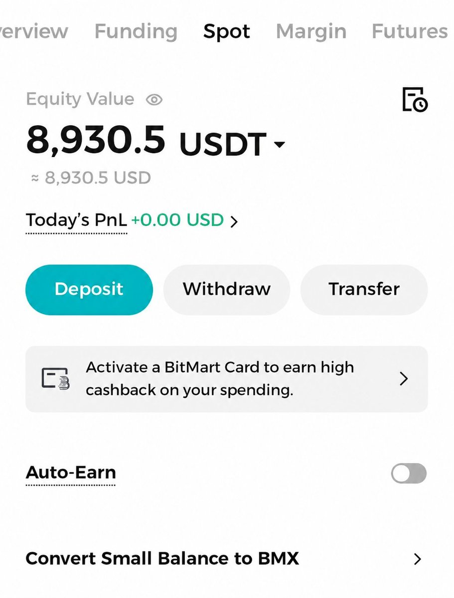 SmCrypto_bro's tweet photo. I knew #BitMart Exchange was shutting down, so I didn't take any chances.

I decided to withdraw my assets from the platform that's why I was withdrawing 8,930.5 USDT.

It's now been over 1 hour, and my withdrawal is still not processed.

This is exactly what users fear when an exchange announces it's shutting down. Access to your own funds should never become uncertain.

@BitMartExchange, why are users still waiting for their withdrawals? If you're winding down operations, the least you can do is ensure withdrawals are processed quickly and keep users informed.

If you still have funds on BitMart, don't ignore this. Test your withdrawals and move your assets to a wallet or another trusted platform before it's too late.

I'll update everyone once my 8,930.5 USDT is finally processed.