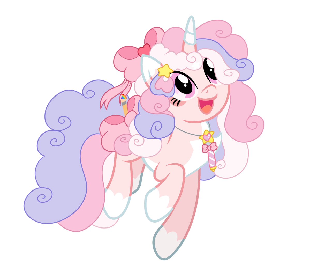 scorbunnydream's tweet photo. This is my ponysona’s other half, Art Dream 😊 https://t.co/hxOXFZapTg