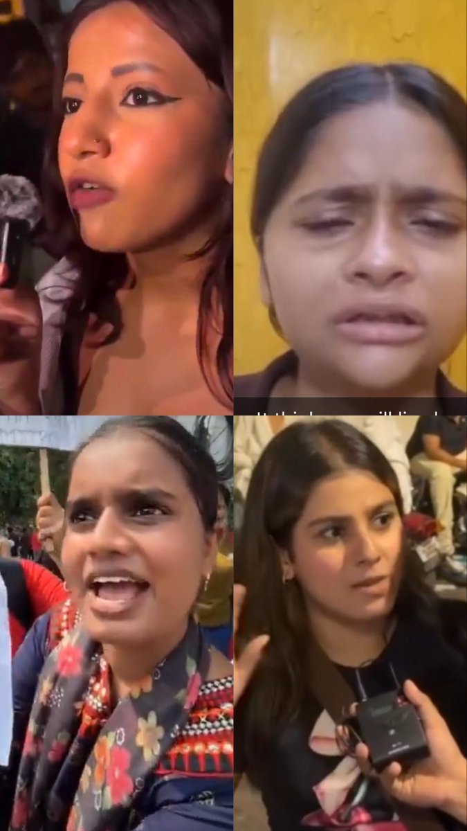 ShreeyyaT's tweet photo. @DelhiPolice Delhi Police, I saw your post regarding FRS. Please 🙏🏼 take action against these people too. Such provocative statements during a protest should not be excused simply because they are students. Please hold them accountable. 🙏🏼 https://t.co/F4af6XAXZI