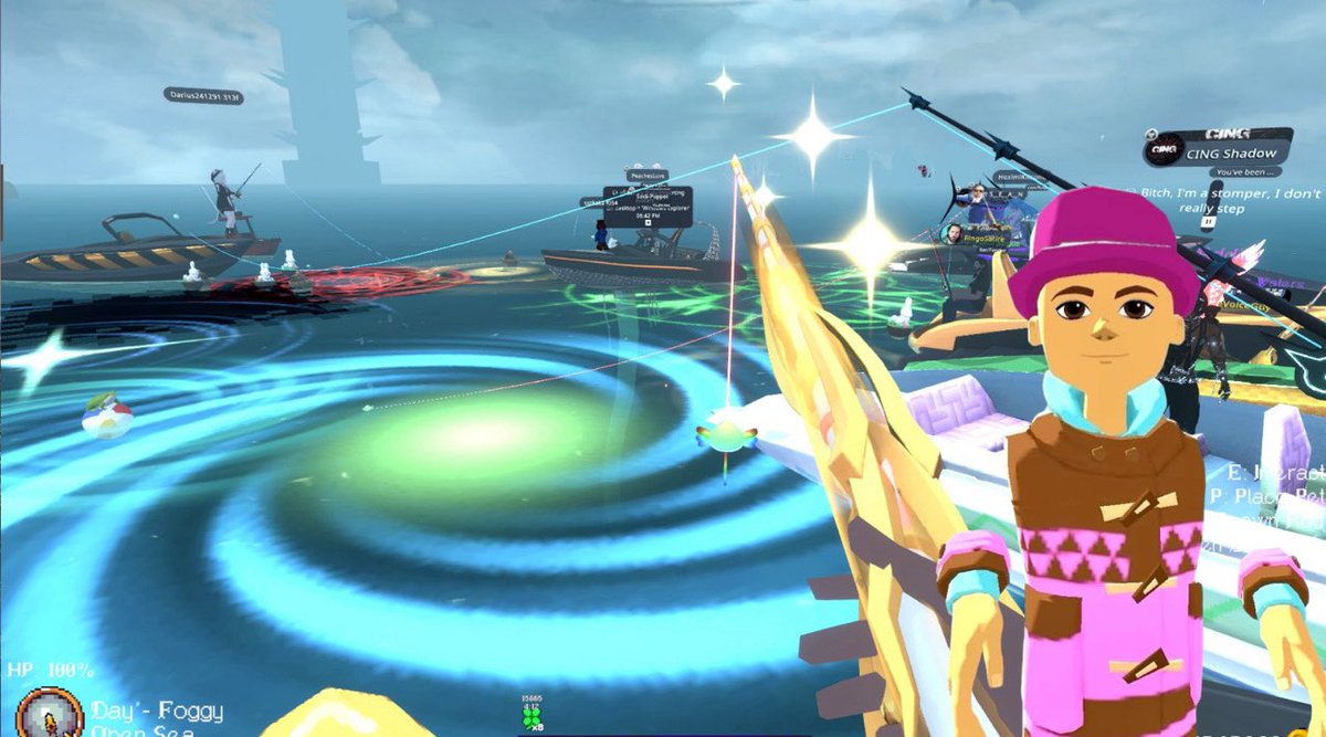 VernonMetaSkool's tweet photo. 2.8 million people FISH! with my Avatar (VernonMeta) in VR Chat, Facebook, Instagram, Twitter, Discord, and X every week. I can’t wait until I can share with you all the FISH! 🐟 knowledge on how to Level up faster, and catapult or insta fling throughout the map hours underwater! https://t.co/anbHSivzXG