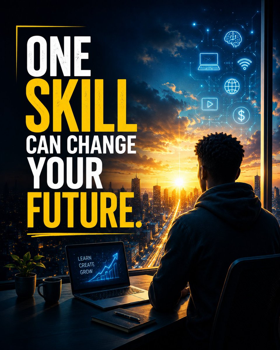 dolarmile's tweet photo. 🚀 Every expert was once a beginner.

The hardest part of learning a digital skill isn't finding the right course—it's taking the first step.! 

#DigitalSkills #LearnCreateGrow #FutureSkills #SkillDevelopment #DigitalEducation #KeepLearning #PersonalGrowth #CareerGrowth https://t.co/pMcgLmGKnZ