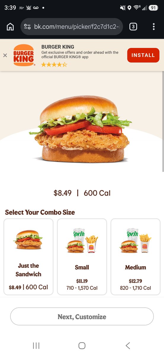 PJCollins86's tweet photo. What you order VS what you get... @BurgerKing telling the biggest lies for their overpriced bs. https://t.co/ZteAEvNcOE