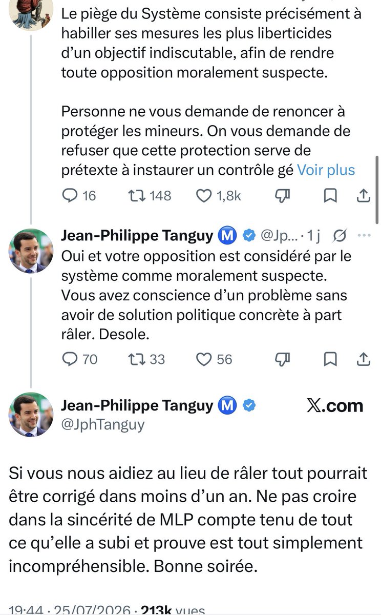 PLFpourlafrance's tweet photo. @Riposte_R @Lancelo34643571 Et l’aveu de ne proposer aucune solution ! Mais par contre l’injonction de les aider à entretenir leur gamelle quand même !
#StopRN ils ne doivent plus accéder aux seconds tours ! https://t.co/SWSCx9y5xI