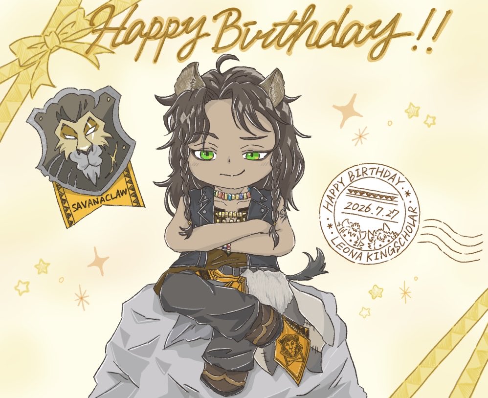 Suu__mi333's tweet photo. 💛happy birthday💛

#レオナ・キングスカラー誕生祭2026 https://t.co/n9KRvWEc1O