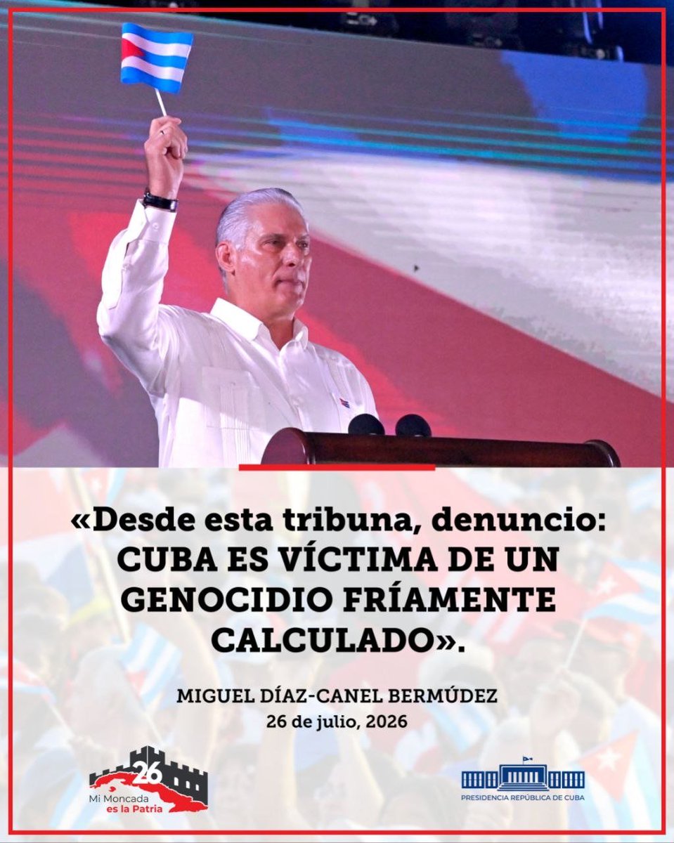 LlanesBarreda's tweet photo. #YoSigoAMiPresidente #CubaEstáFirme con el espíritu de #MiMoncadaEsHoy este pueblo continuará su lucha #CubaVencerá #LatirAvileño @JHGcasanova @AlfreMene37409 @CalderonPineiro @MadeleysL @yuslayvis https://t.co/ABp0L0vb7T