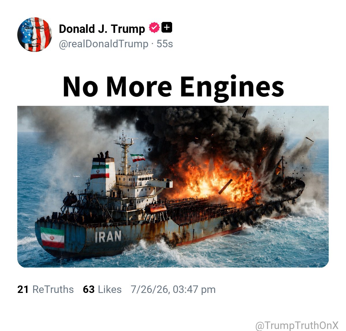 TrumpTruthOnX tweet picture