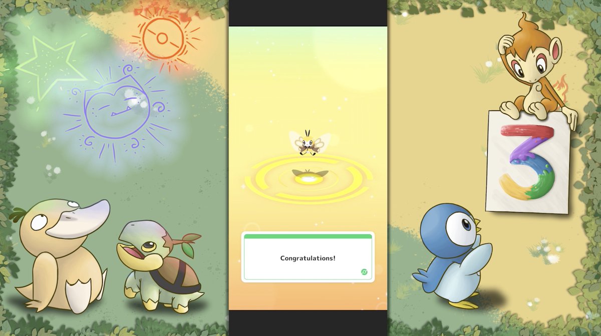 PencilSir's tweet photo. #Pokemon #PokemonSleep #PokemonSleep3rd
#Psyduck #Chimchar #Cutiefly #Ribombee
A Star Is Born!
https://t.co/KfKCc7cNhY https://t.co/bxTs97Uwg2