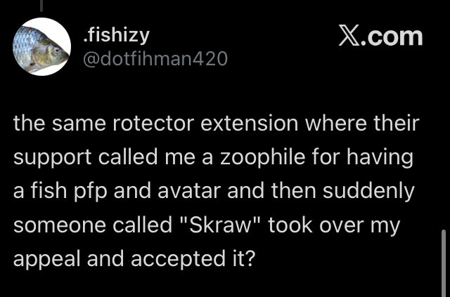 badisekai's tweet photo. @dotfihman420 @AwfulModeration @kashei__ so was it cause your pfp or cause your roblox bio that they called you a zoophile https://t.co/H3QOJbuEHH