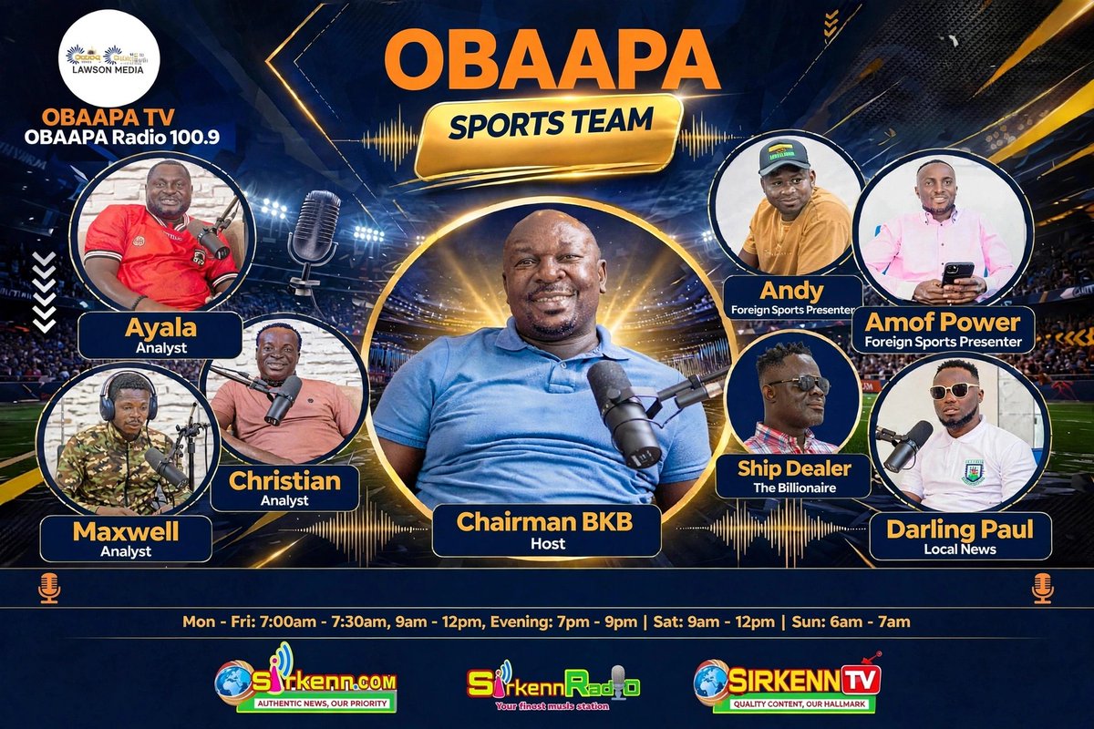 sir_kenn's tweet photo. Ghana are you ready for the Ship Dealer and his team on @Obaapa_Tv and Obaapa Radio 📻 starting from 31st August, 2026 going. 
BKB 
Ayala 
Maxwell
Christian
Amof Power 
Andy
Darling Paul 
Executive Producer: Jacob Atsu Sebeh 

NOTE: One top analyst is expecting to join the team https://t.co/wTgJGqg4G7