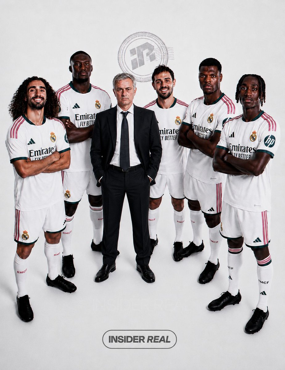 RMCFarab's tweet photo. 🚨 صفقات ريال مدريد حتى الآن 2026/27 :

• مورينيو ✅
• كوكوريا ✅
• دومفريس ✅
• كوناتي ✅
• برناردو ✅
• ديوماندي ✅

السوق لم ينتهي بعد! ⏳🔥 https://t.co/ar7DF3txKZ