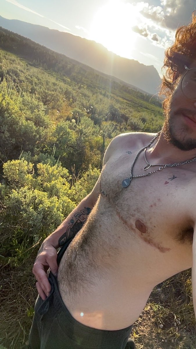 princeb3ll's tweet photo. Sneaky pics from the Tetons 😉
Which view is better 🥵
#trans #submissive #bottom #ftm https://t.co/ThvjNPQ69i