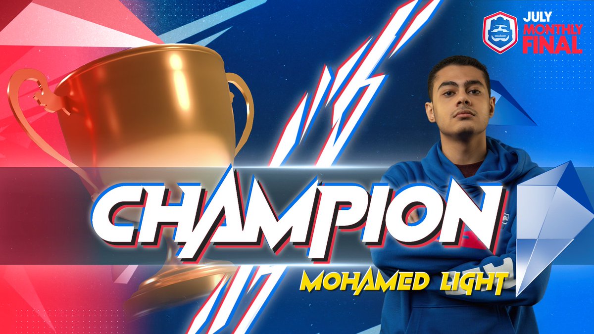 EsportsRoyaleEN's tweet photo. HE DID IT AGAIN! 😮 

@MohamedLightCr1 is your #CRL26 July Monthy Final Champion!

Congratulations on the victory! 🏆 https://t.co/oLOmJsX1cV