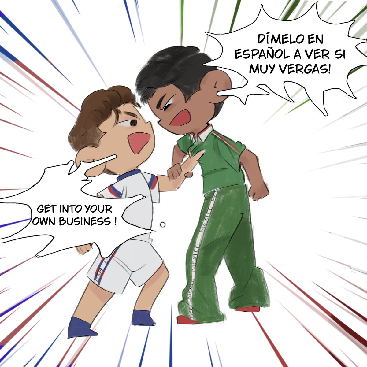 Yui12353's tweet photo. Me meó, más dibujitos de mi Fic Tala x Gordon.
(Chibi Mbappe me mueroooo, re lindos salían todos) https://t.co/gqtnczM1ok
