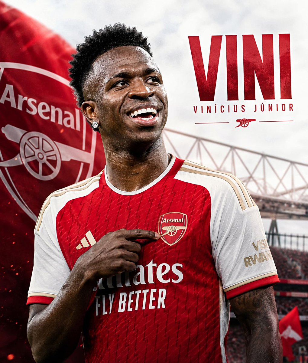 Scoopone1's tweet photo. 🚨⚪️ ARSENAL PASSE À L’ACTION POUR VINI…

Arsenal explore la possibilité de recruter Vinícius Jr. et l’idée aurait déjà été validée en interne. À ce stade, aucune discussion n’a encore eu lieu entre les deux clubs.

Le dossier dépendra en grande partie de la prolongation de contrat du Brésilien, qui n’a toujours pas avancé.

👀 Selon vous, le Real Madrid doit-il tout faire pour prolonger Vini ou envisager une vente en cas de blocage ?

🗞️ Source : The Athletic | Football 

#vini #vinijr #arsenal #realmadrid #FootballPresse