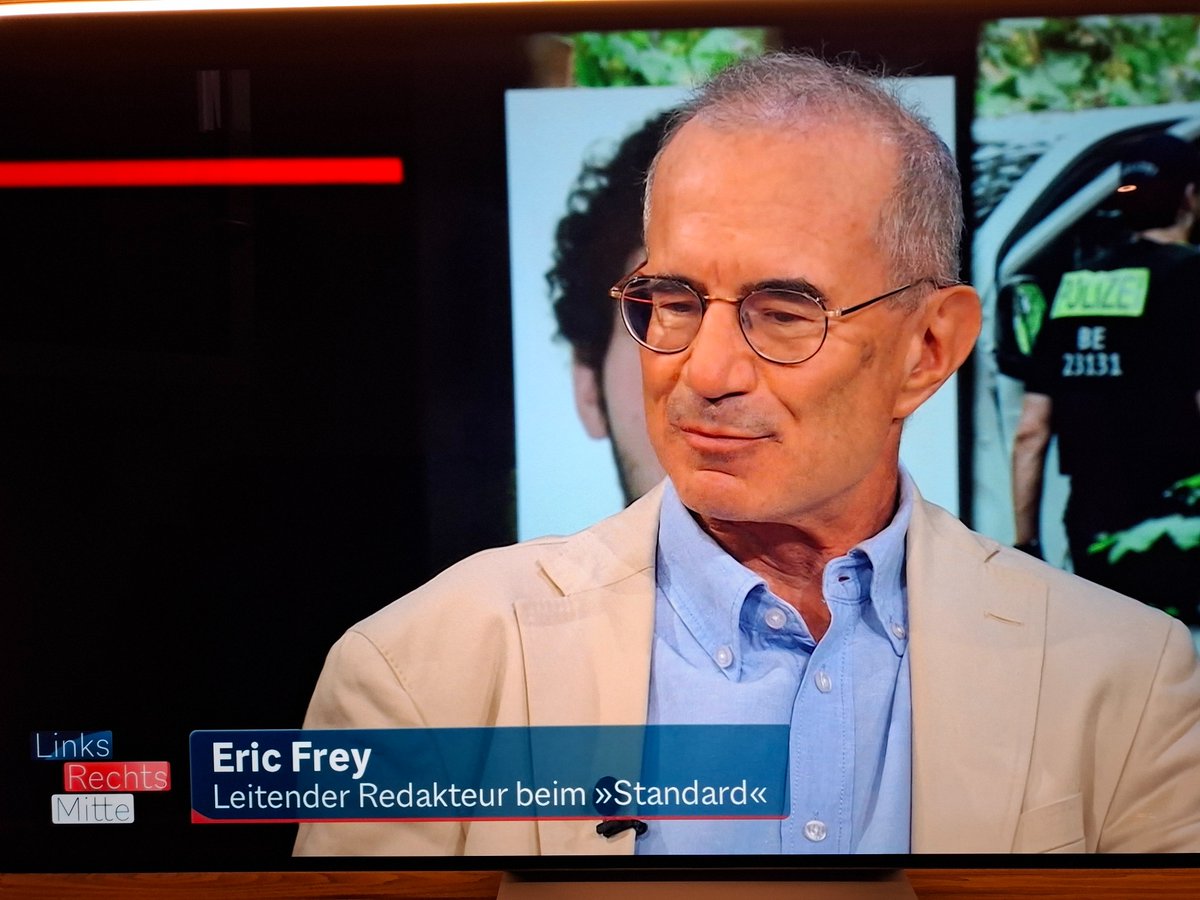 OE_Markus's tweet photo. "Er ist ein deutscher Staatsbürger" - so kommentiert Eric Frey den Attentäter von #Berlin. Man bekommt den Eindruck er ist froh, dass es kein Migrant war. #LinksRechtsMitte @LRM_dietalkshow https://t.co/z11Yk3dKM8