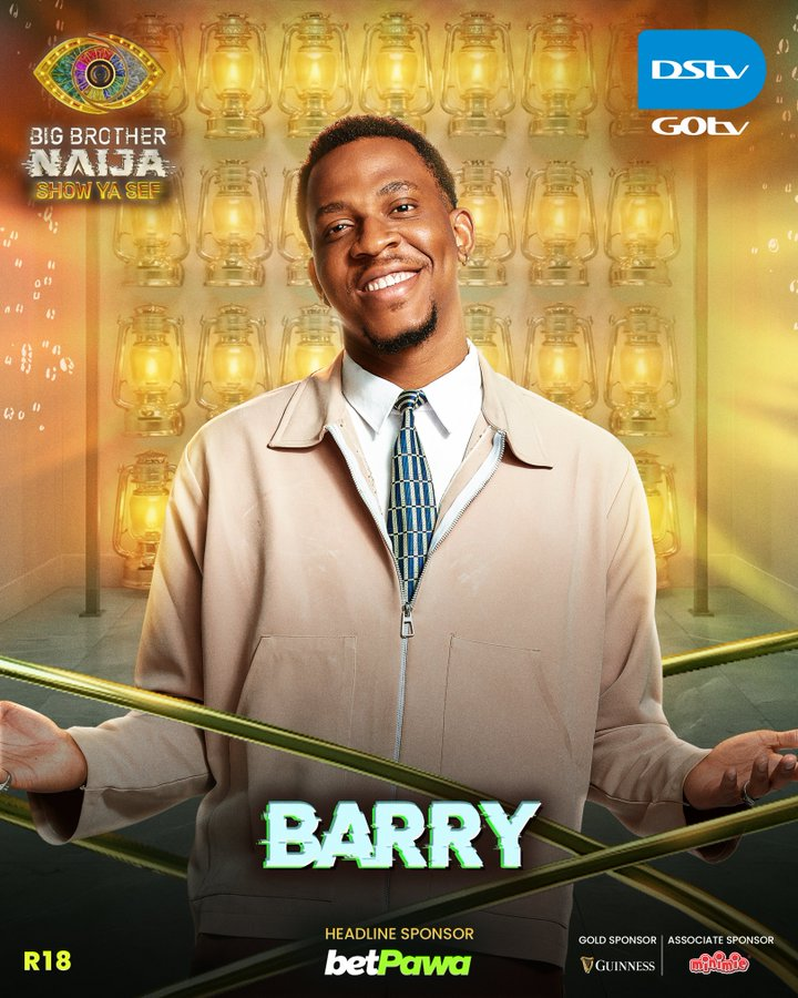 yabaleftonline's tweet photo. "Mr. Barry, Mr. Barry..." Meet Barry, a 26-year-old civil engineer and Abuja-based designer. He's competitive and open to love, but disrespect doesn't fly with him. #BBNaija https://t.co/wNjqcwTBsQ