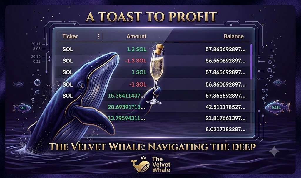 EarlyMornFups's tweet photo. Results matter. We don't just swim; we thrive in the deep. $SOL performance on @Thrill_com . 🐋📈 #TheVelvetWhale #Solana #CryptoTrading #ProfitToast https://t.co/j159kxNoDl