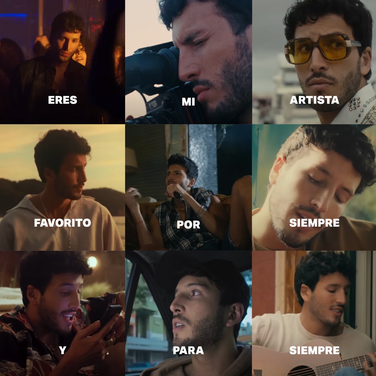 UniversalMusicE's tweet photo. #SebastianYatra, ¿confirmas que has narrado más capítulos de mi vida que yo mismo con tus canciones? 💛 https://t.co/zMxJyWoobA