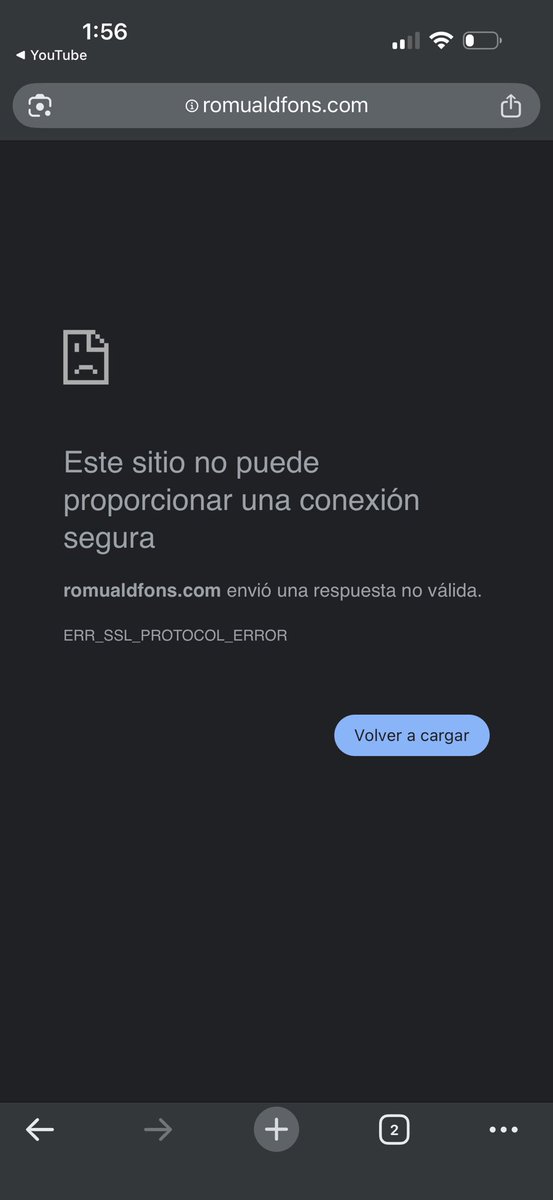 BRANDONXTGOLD's tweet photo. @RomualdFons Se cayó tu web Romu… https://t.co/1J0sswkxIl