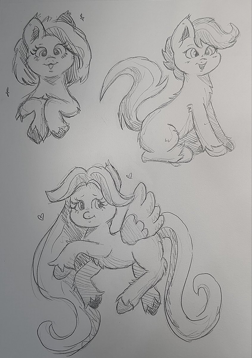 neaneop's tweet photo. some sketches today ٩(๑´3｀๑)۶
#mlp #mylittlepony #ponysona https://t.co/7DQcyXkYKd
