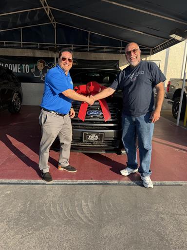 Fritts_Ford's tweet photo. We’re sure you will hear “Wow! What a nice ride!” Help us congratulate George on this gorgeous 2026 FORD EXPLORER. Congratulations again, from Fritts Ford and Rudy Perez. https://t.co/LKNUaLum0I