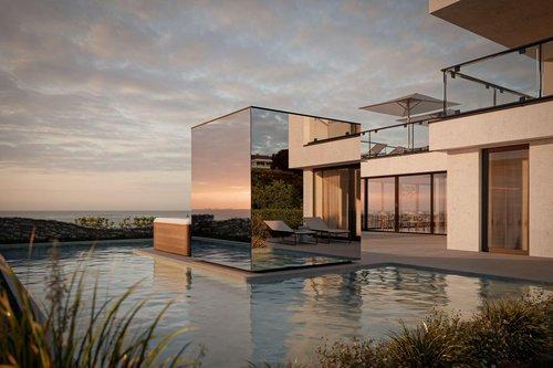 ZatiInc's tweet photo. From mirrored outdoor saunas to smart steam showers, sculptural and tech-forward fixtures are redefining how we treat ourselves at home—and how home feels. https://t.co/FA7Ttpg1bJ https://t.co/ngDwq49eUv