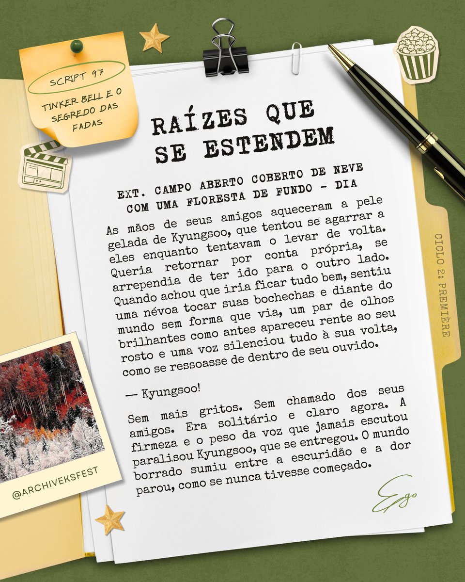 archiveksfest's tweet photo. 🎬 #SCRIPT97 - Raízes que se estendem 
🎥 EGO
🍿 Tinker Bell - O Segredo das Fadas (2012)
⭐ #ArchiveQuotes https://t.co/UQrCL6kxGv