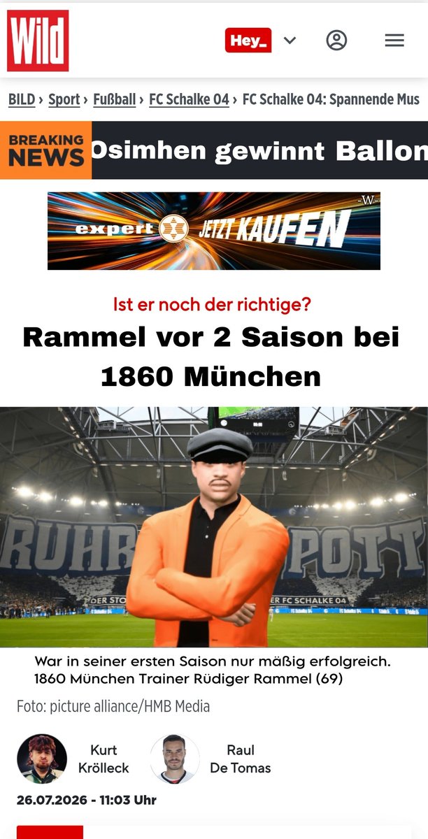 Dani_09__'s tweet photo. Ist Rammel noch der richtige für 1860?
#rammel1860 https://t.co/t9YlSHh5uV