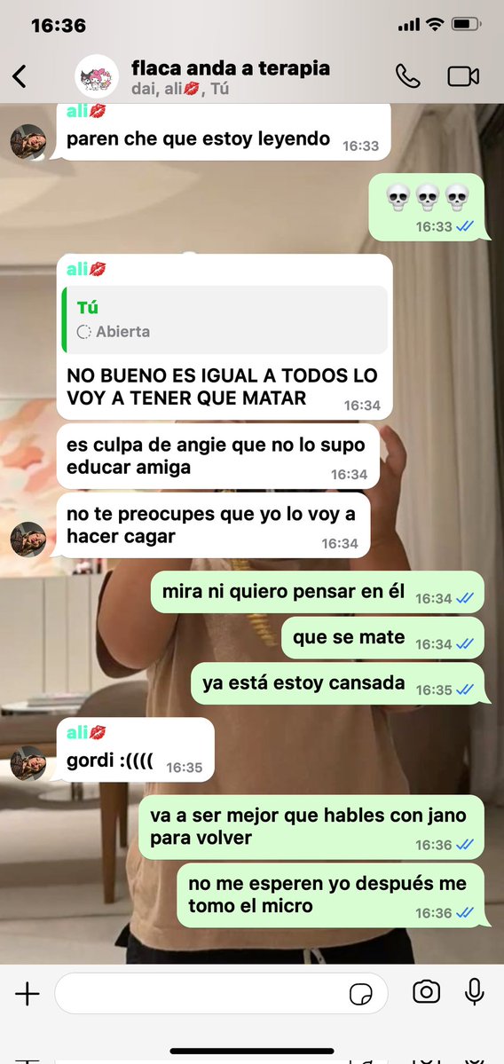 pipeisy's tweet photo. — 234. "genia de mierda" https://t.co/PDo6RWF1TJ