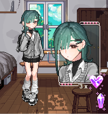 ChyChylli's tweet photo. Yay new #DOLNewWorld update! Updating to version 0.5.11.8, https://t.co/aTkbtcyFOX now has support for Goose Masc and Rayne Mod! Tell my wife how good she did with her beautiful art mod! Thank you everyone and have a good rest of your day! 💕💕 https://t.co/Qp4CFbmB4P