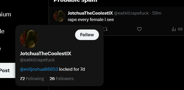 AwfulModeration's tweet photo. @eatkillrapefuck @roockrt https://t.co/YPMNUEtpku