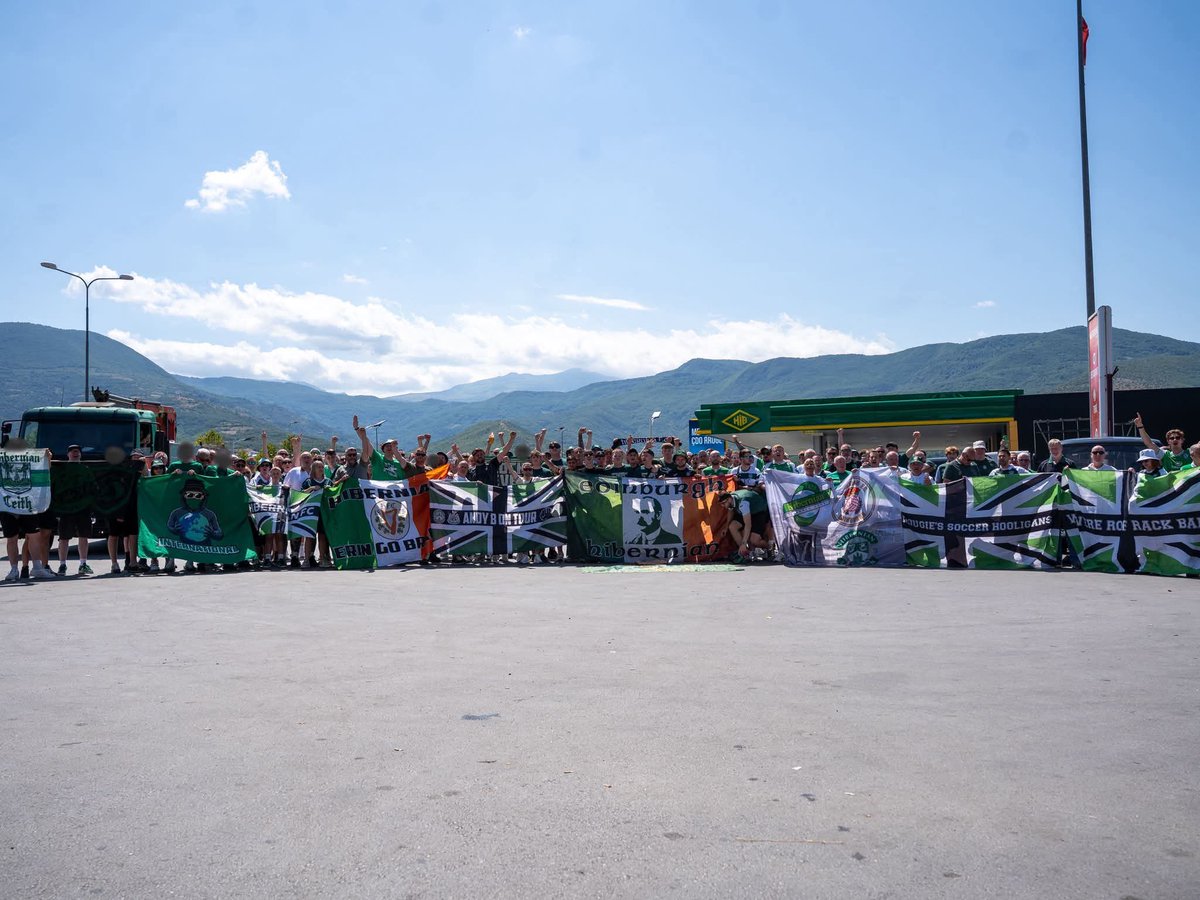 jamesydclark's tweet photo. Great few days in Albania and Kosovo crap result but what a top trip that was 😎🇳🇬🪉🍻 https://t.co/tUKuB4A8nY